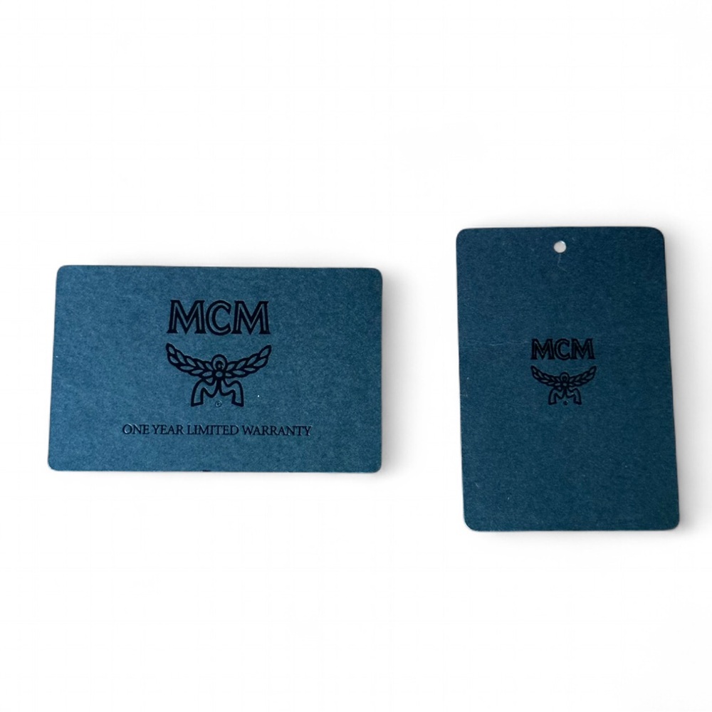 Authentic Mcm Embossed Monogram Boston Bowler Bag… - image 6